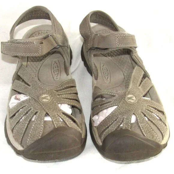 KEEN Women's Rose Sandal Brindle/Shitake Size 8.5 Excellent Condition - Picture 2 of 13